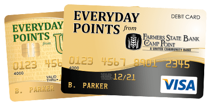 Everyday Points Visa Debit Card